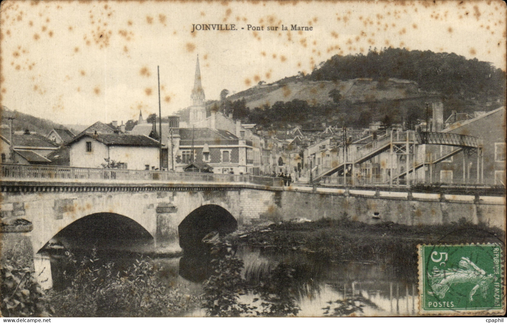 CPA Joinville Pont Sur La Marne