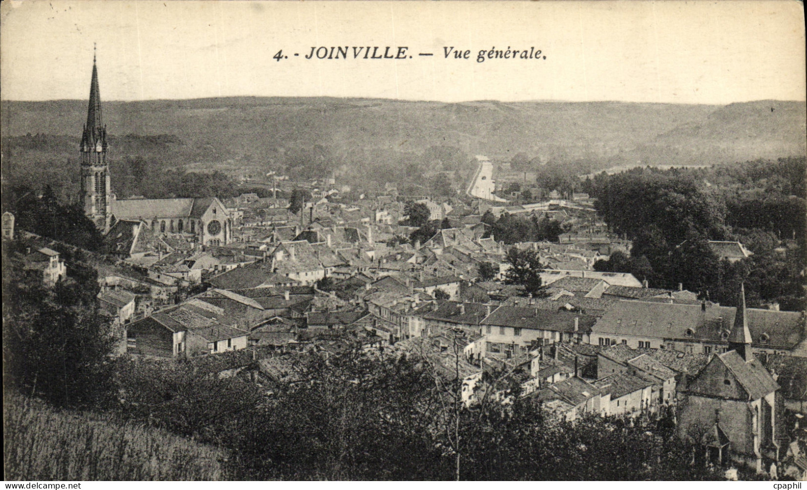 CPA Joinville Vue Generale