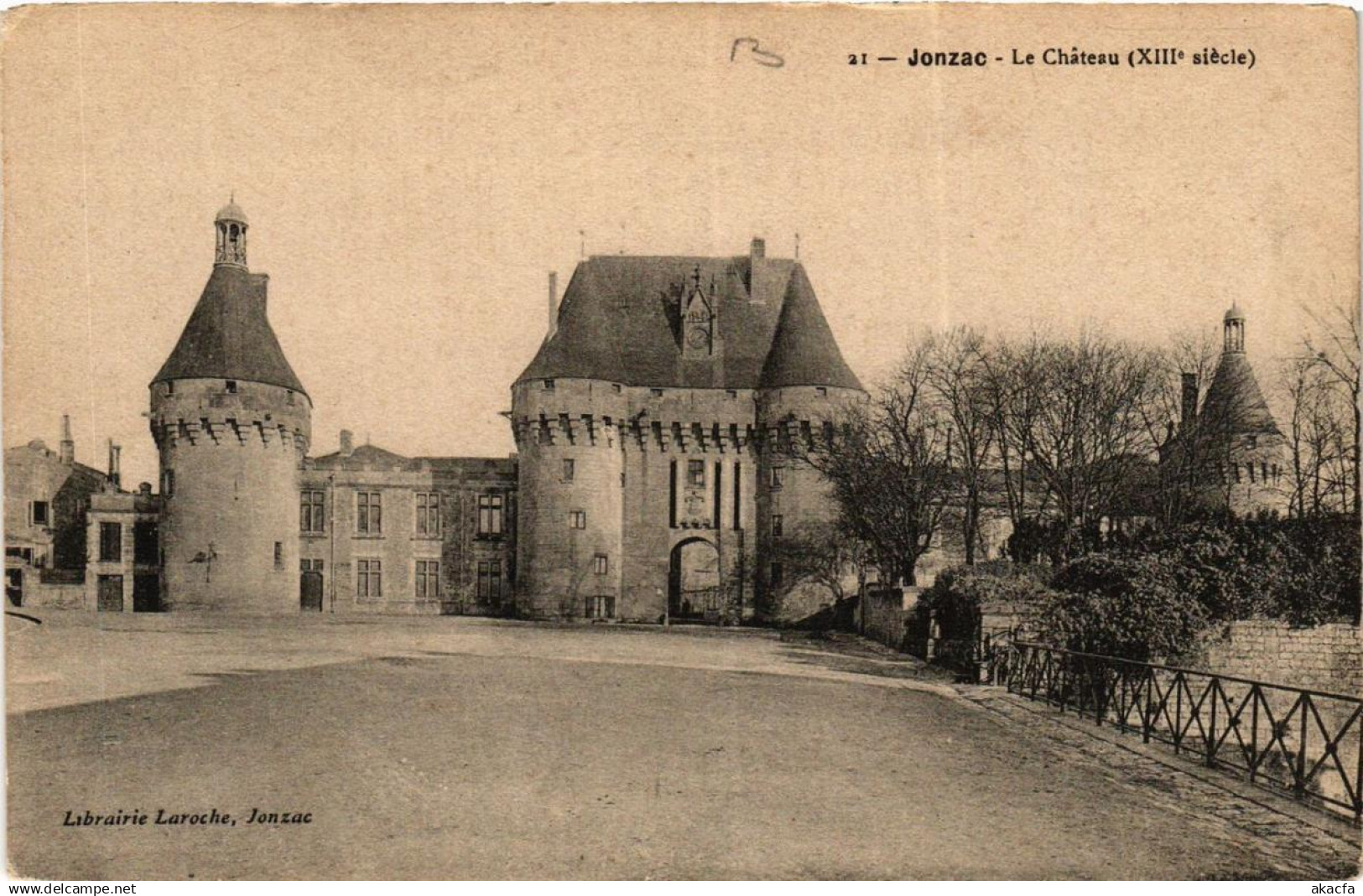 CPA JONZAC Le Chateau (666644)