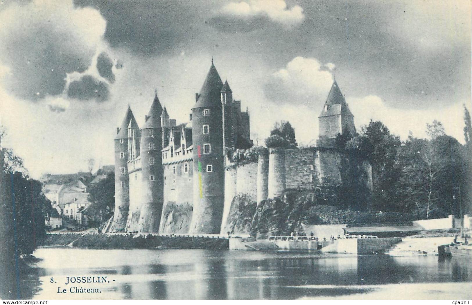 CPA JOSSELIN-Le Chateau