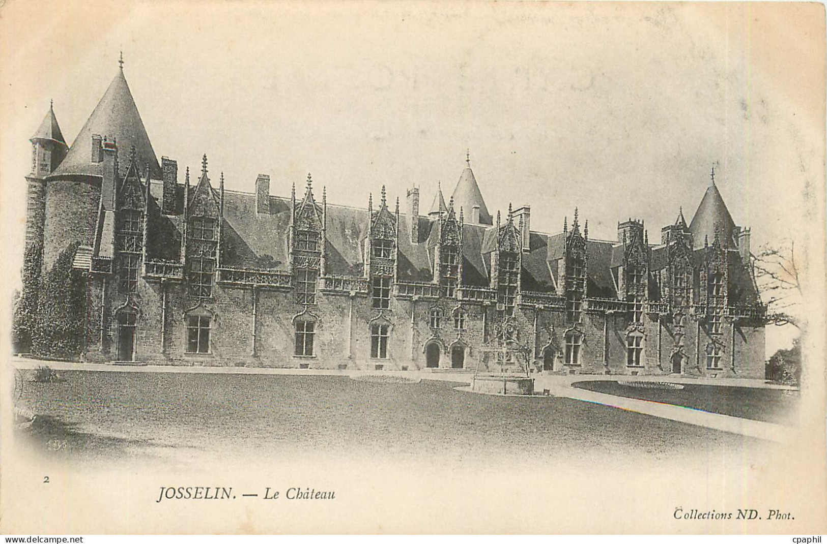 CPA Josselin Le Chateau