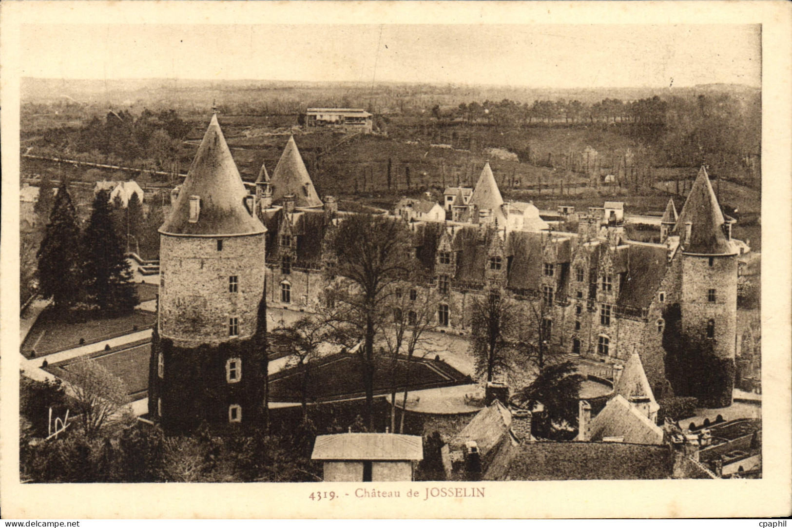 CPA Josselin Le Chateau