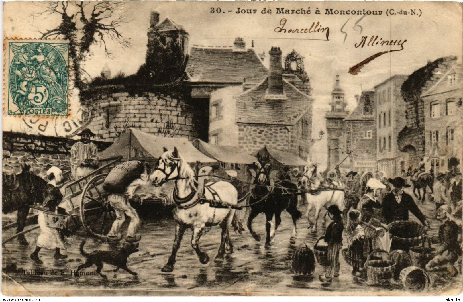CPA Jour de Marche a MONCONTOUR (994863)