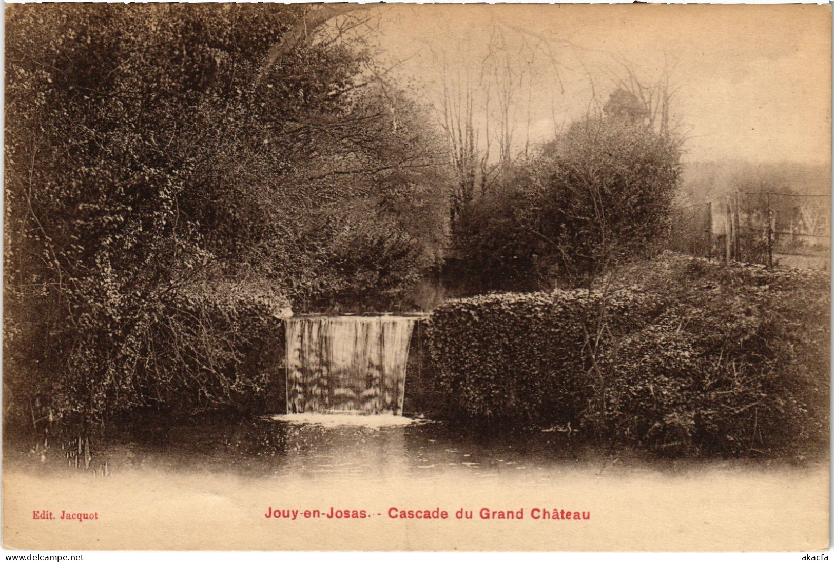 CPA JOUY-en-JOSAS Cascade du Grand Chateau (1411820)