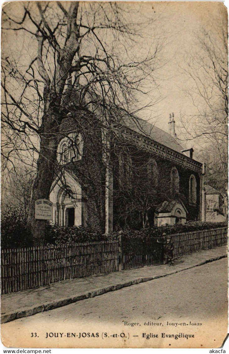 CPA JOUY-en-JOSAS L'EWglise Evangelique (1411810)
