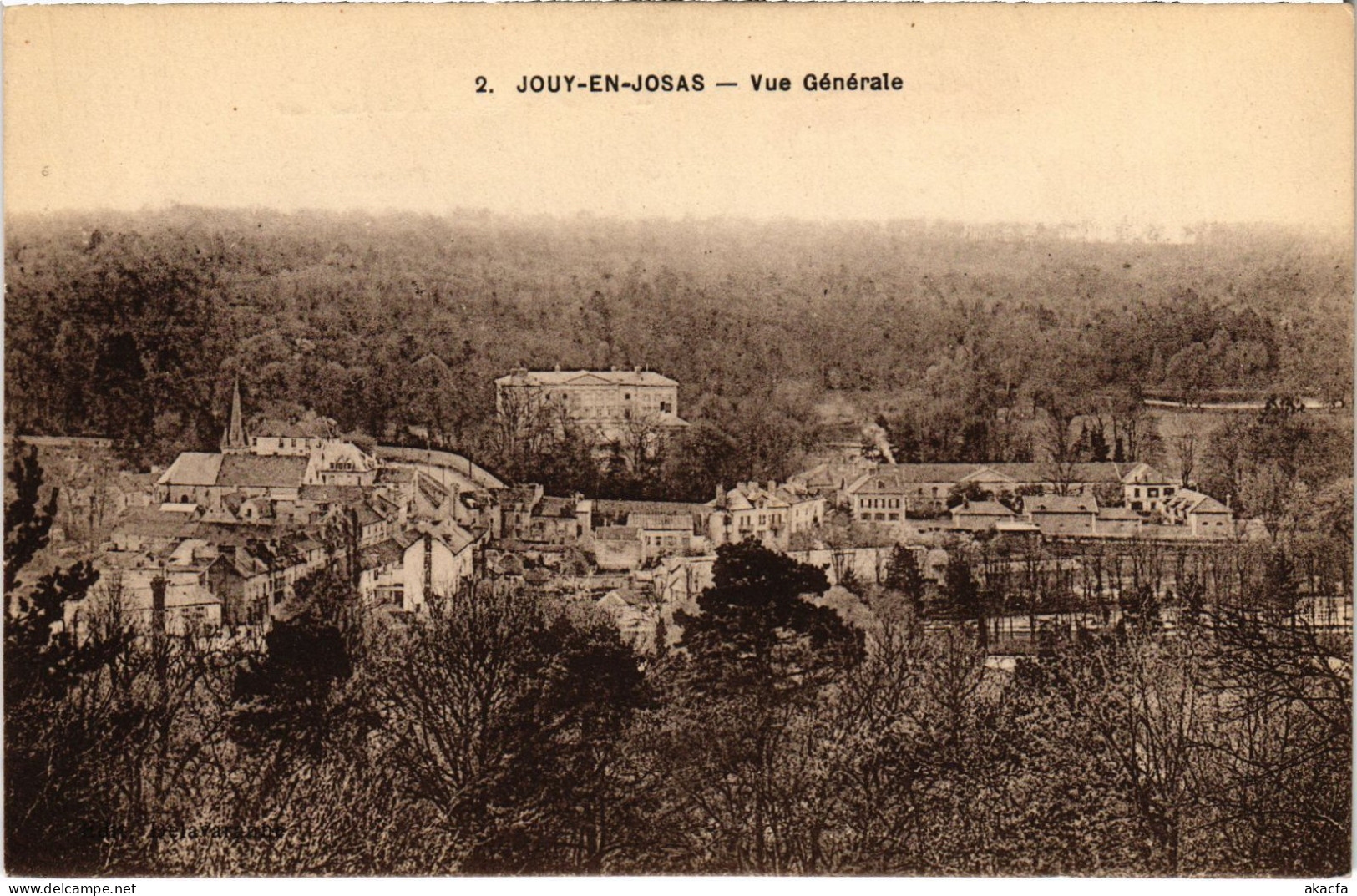 CPA JOUY-en-JOSAS Vue Generale (1411833)