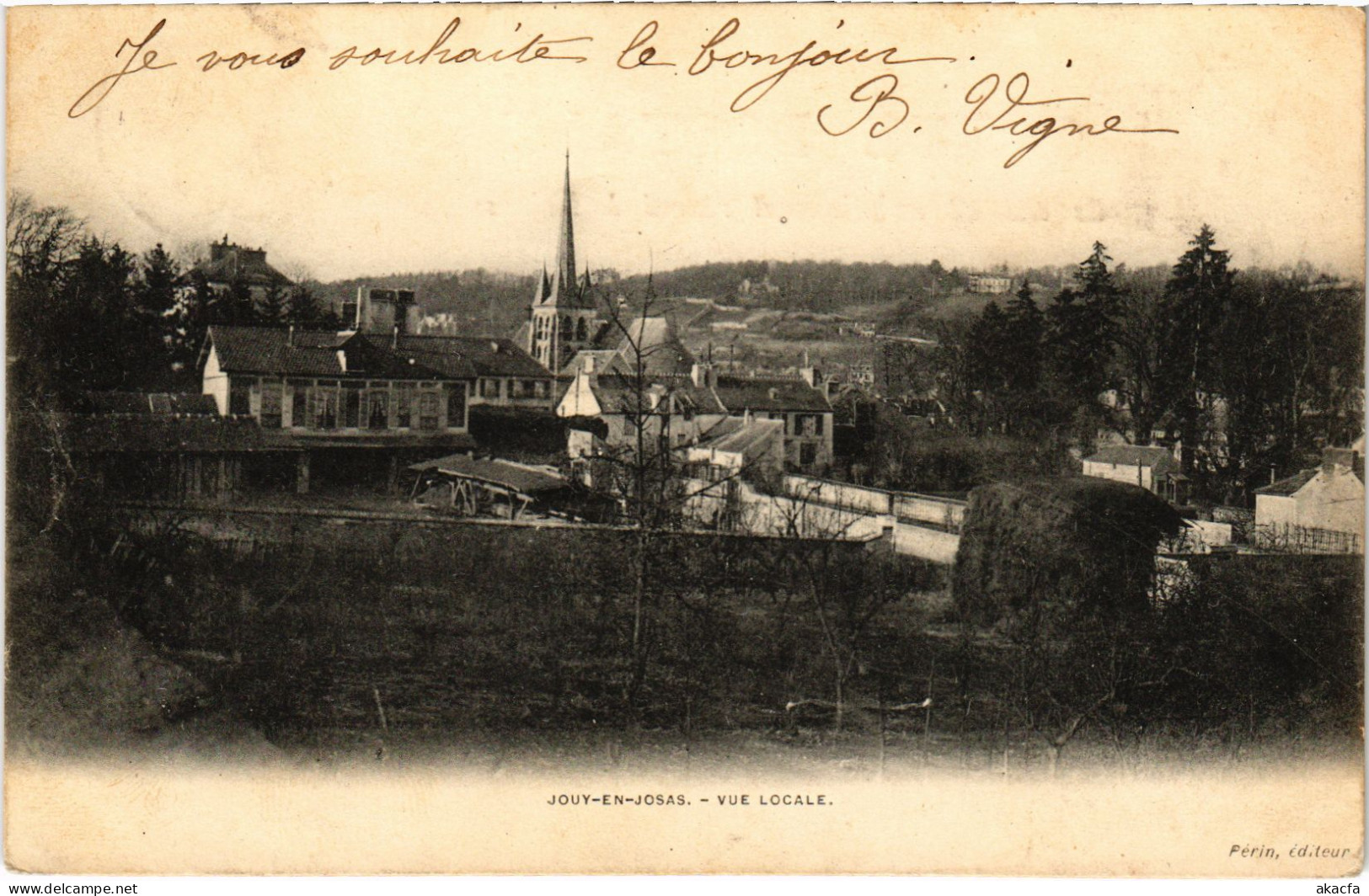 CPA JOUY-en-JOSAS Vue Locale (1411812)