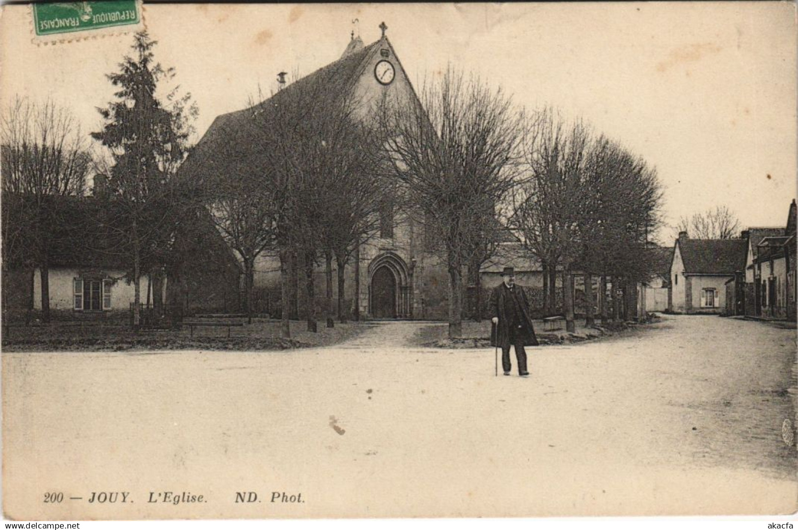 CPA JOUY L'Église (131709)