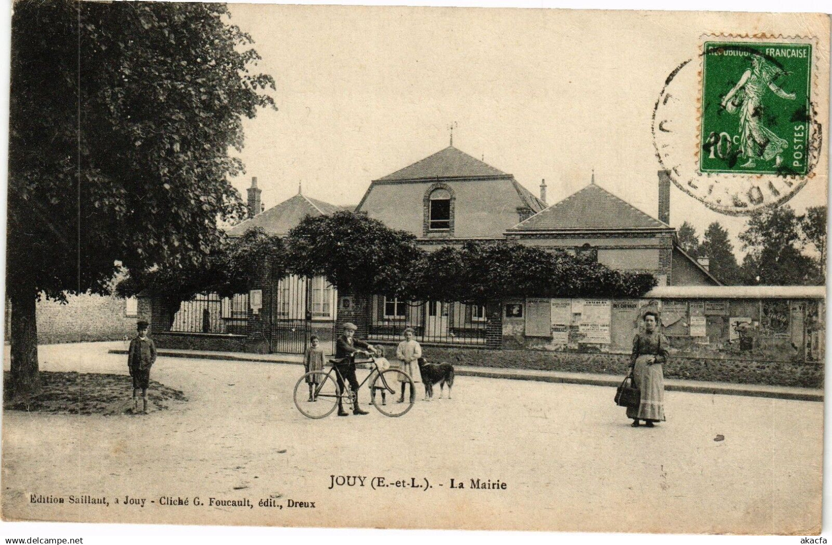 CPA JOUY-La Mairie (184624)