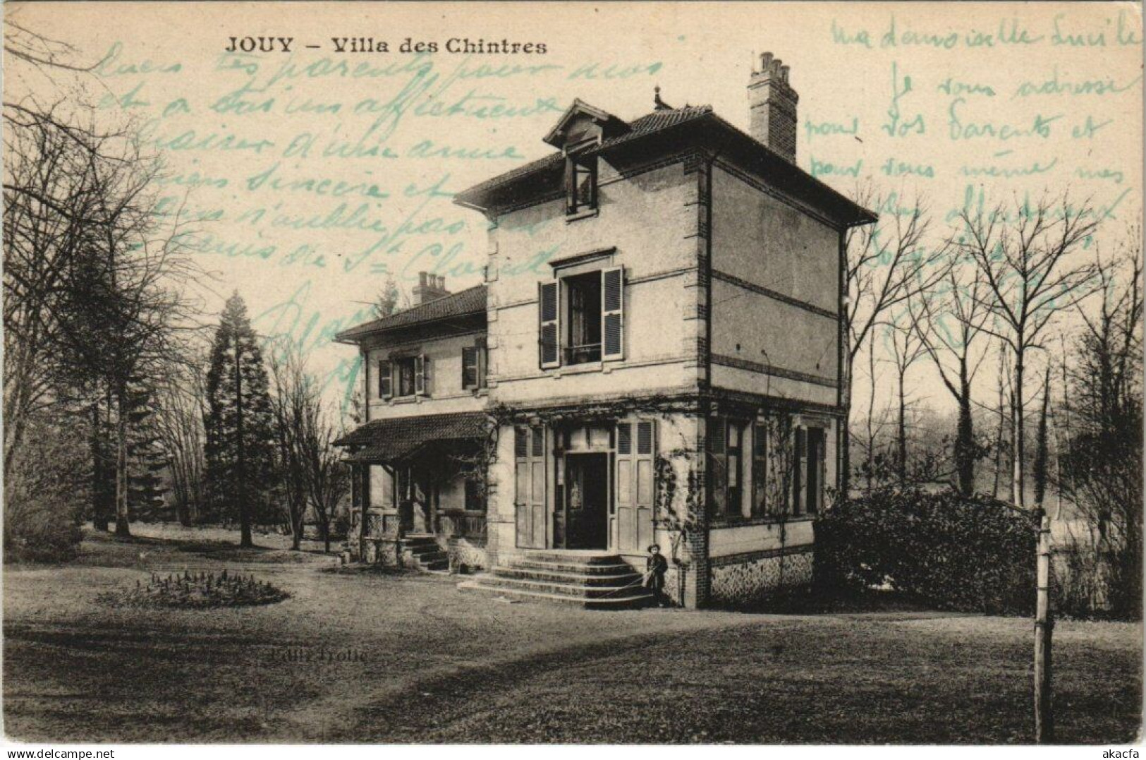 CPA JOUY-Villa desChintres (128832)