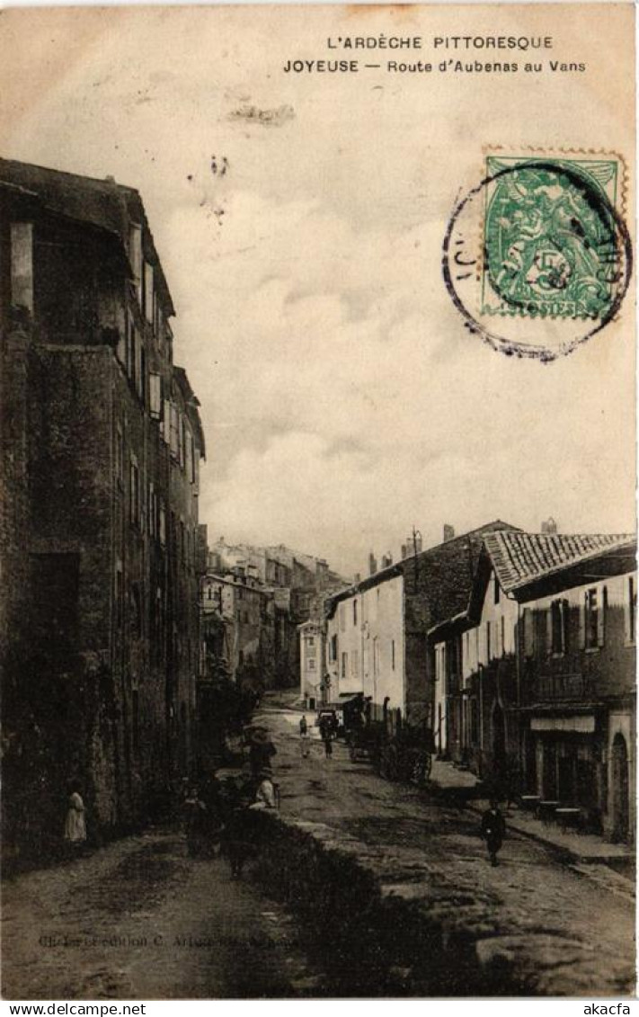 CPA JOYEUSE Route d'AUBENAS au Vans (398750)