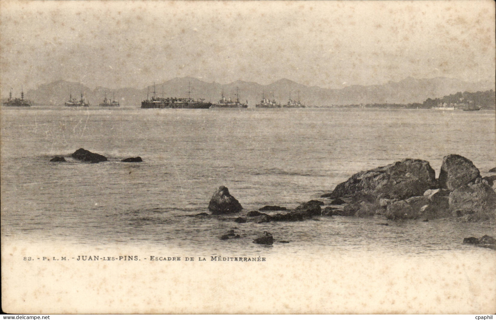 CPA Juan les Pins Escadre de la Mediterranee