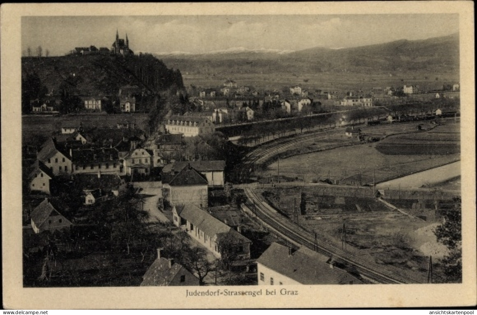 CPA Judendorf Straßengel Steiermark, Gesamtansicht