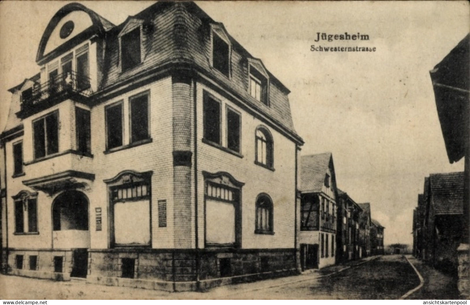 CPA Jügesheim Rodgau in Hessen, Schwesternstraße