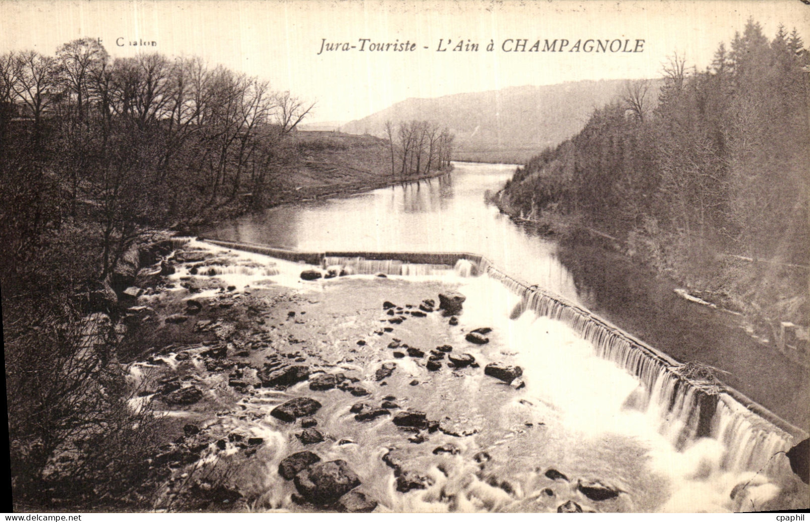 CPA Jura Toursste L Ain a Champagnole
