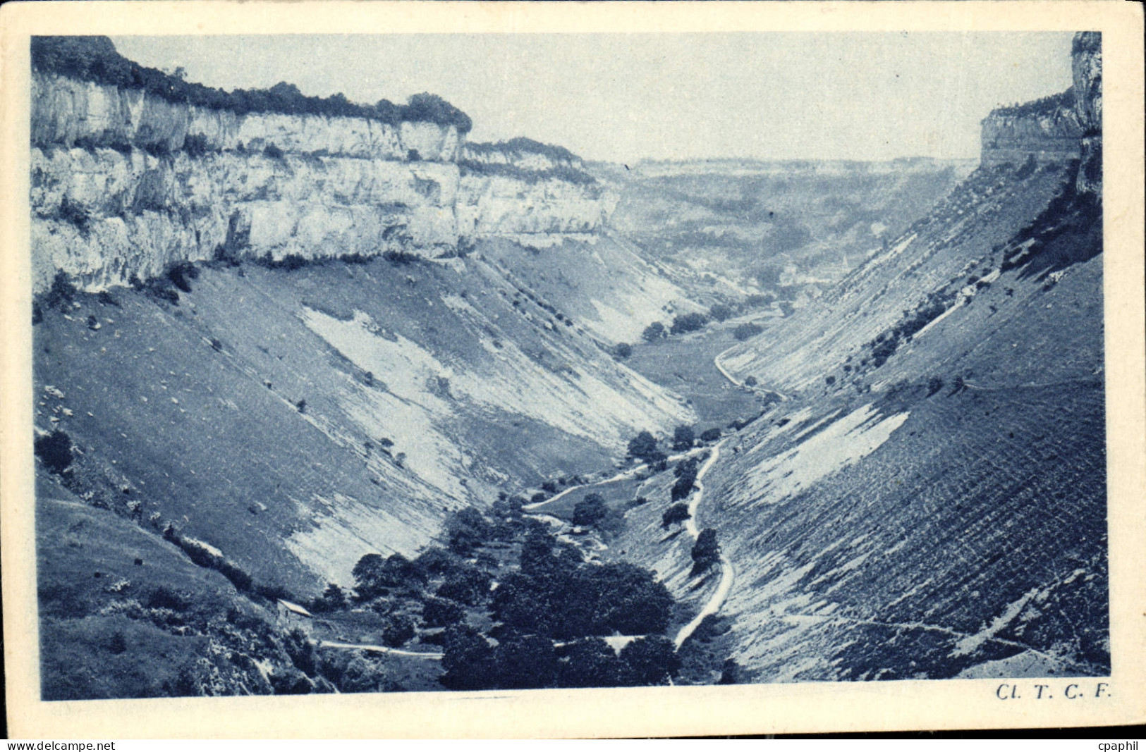 CPA Jura Vallee de Baume les Messieurs