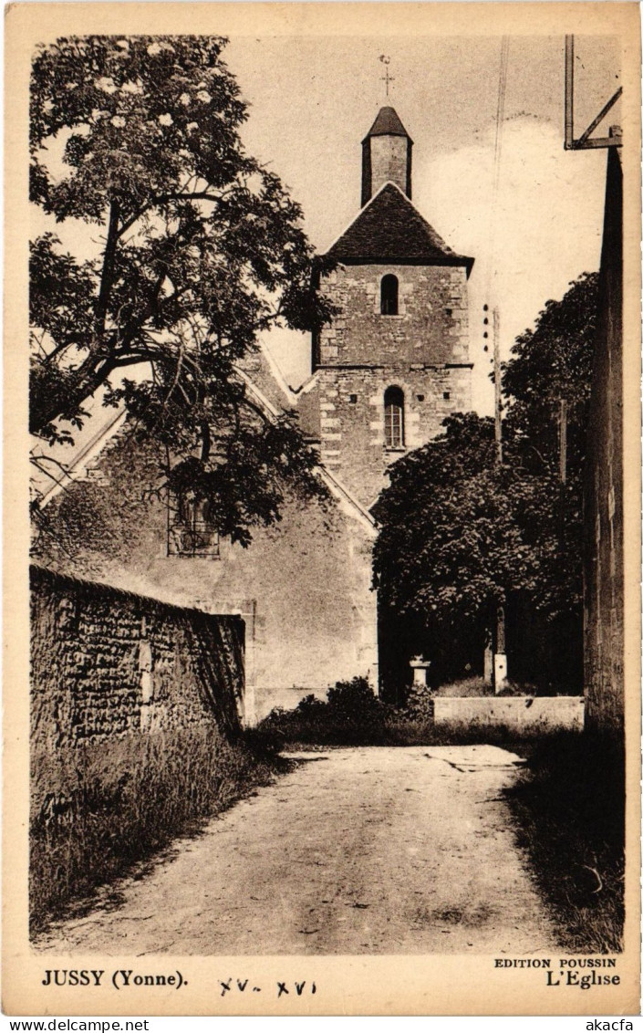 CPA Jussy eglise (1478942)