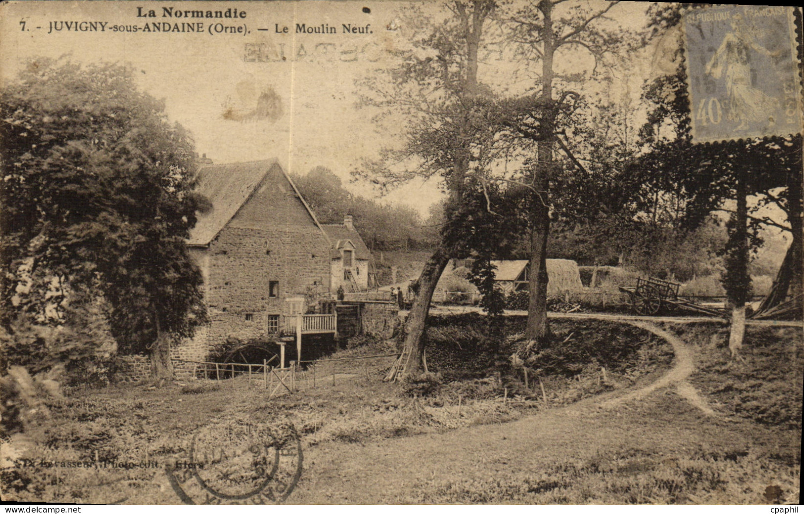 CPA Juvigny Sous Andaine Le Moulin Neuf