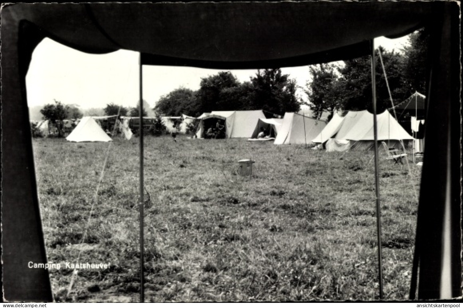 CPA Kaatsheuvel Nordbrabant, Camping