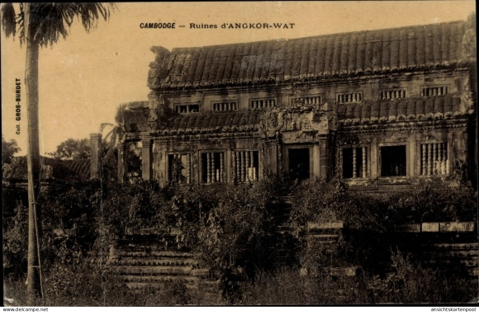 CPA Kambodscha, Ruines d'Angkor Wat