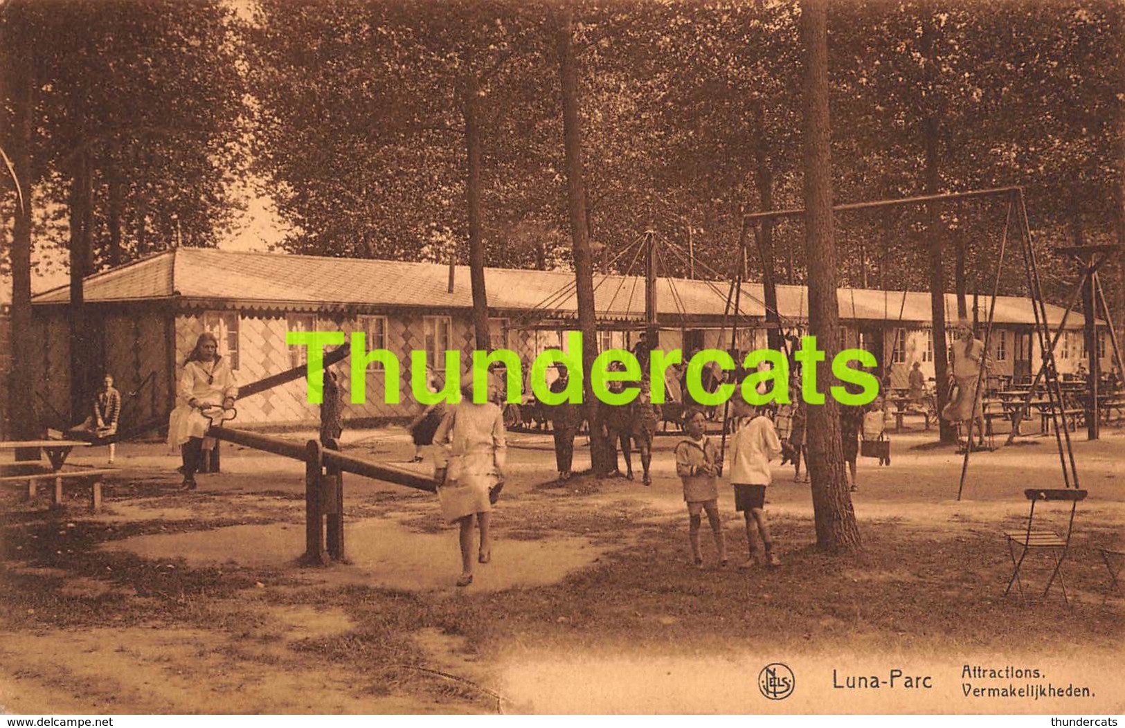 CPA KAPELLE OP DEN BOS LUNA PARC  ATTRACTIONS VERMAKELIJKHEDEN CAPPELLE AU BOIS OP DEN BOSCH