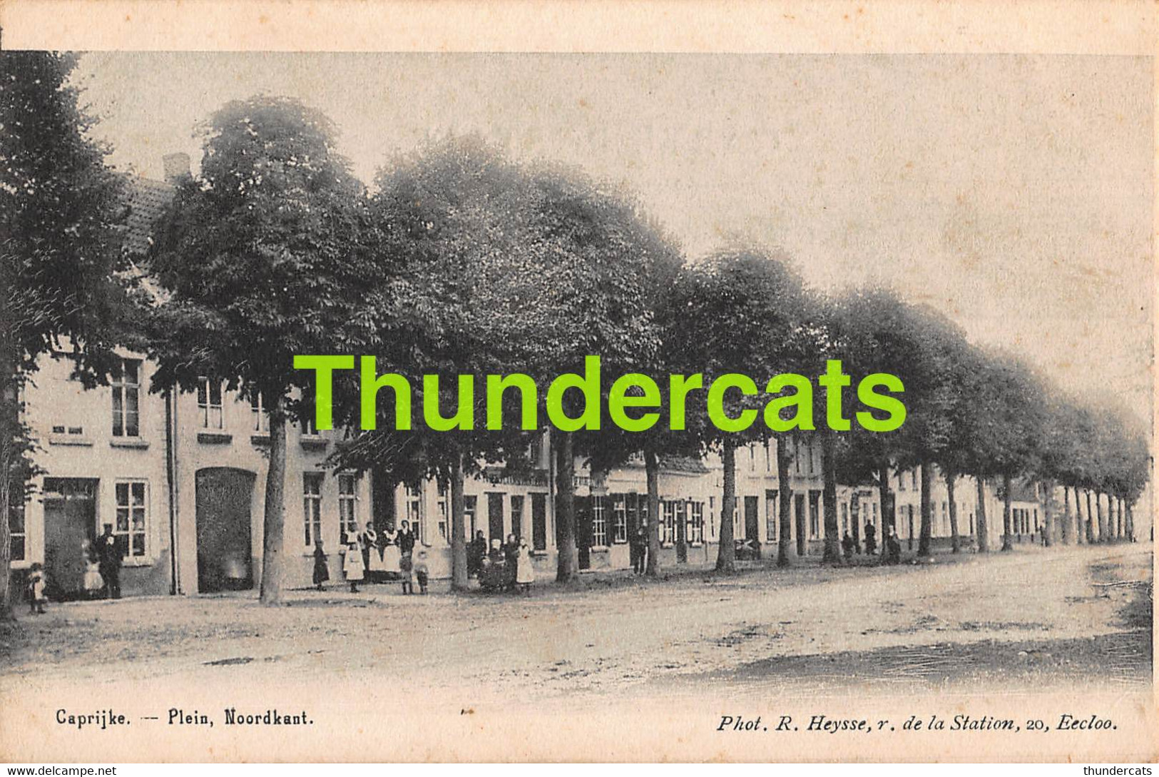 CPA KAPRIJKE CAPRYCKE CAPRIJCKE PLEIN NOORDKANT