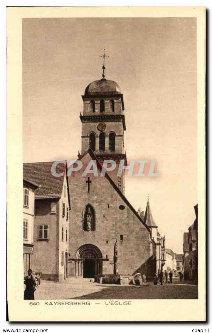 CPA Kaysersberg L'Eglise