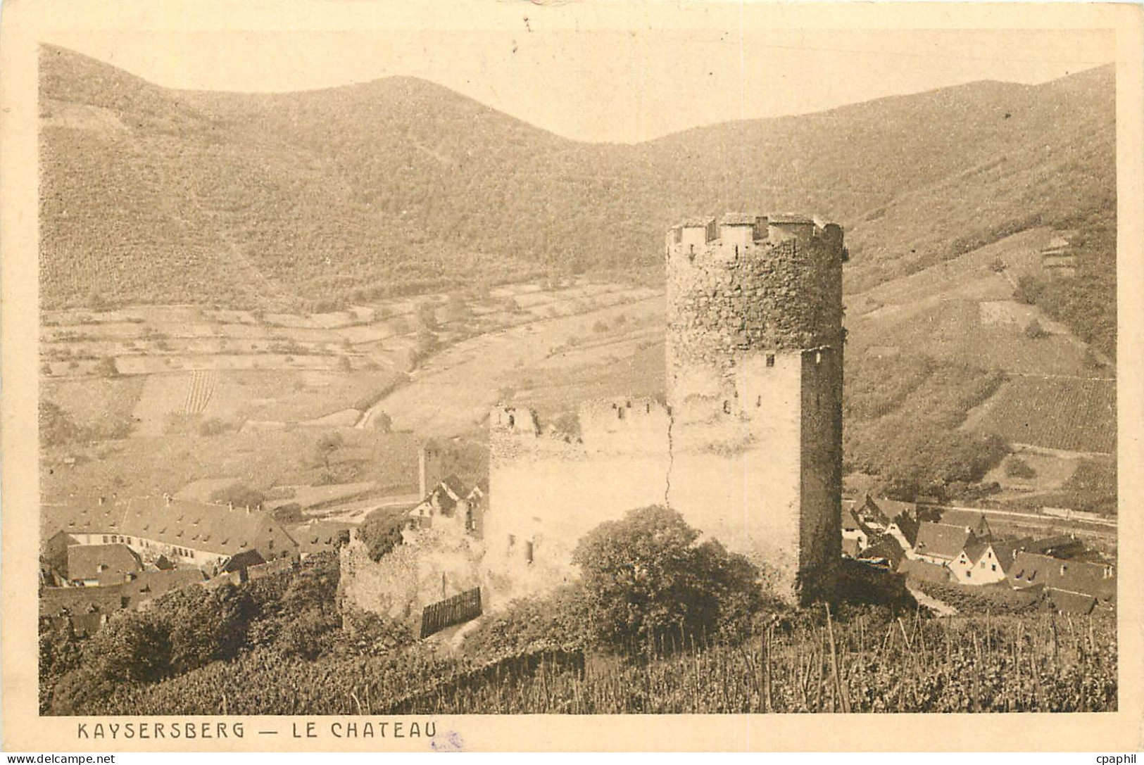 CPA Kaysersberg Le Chateau