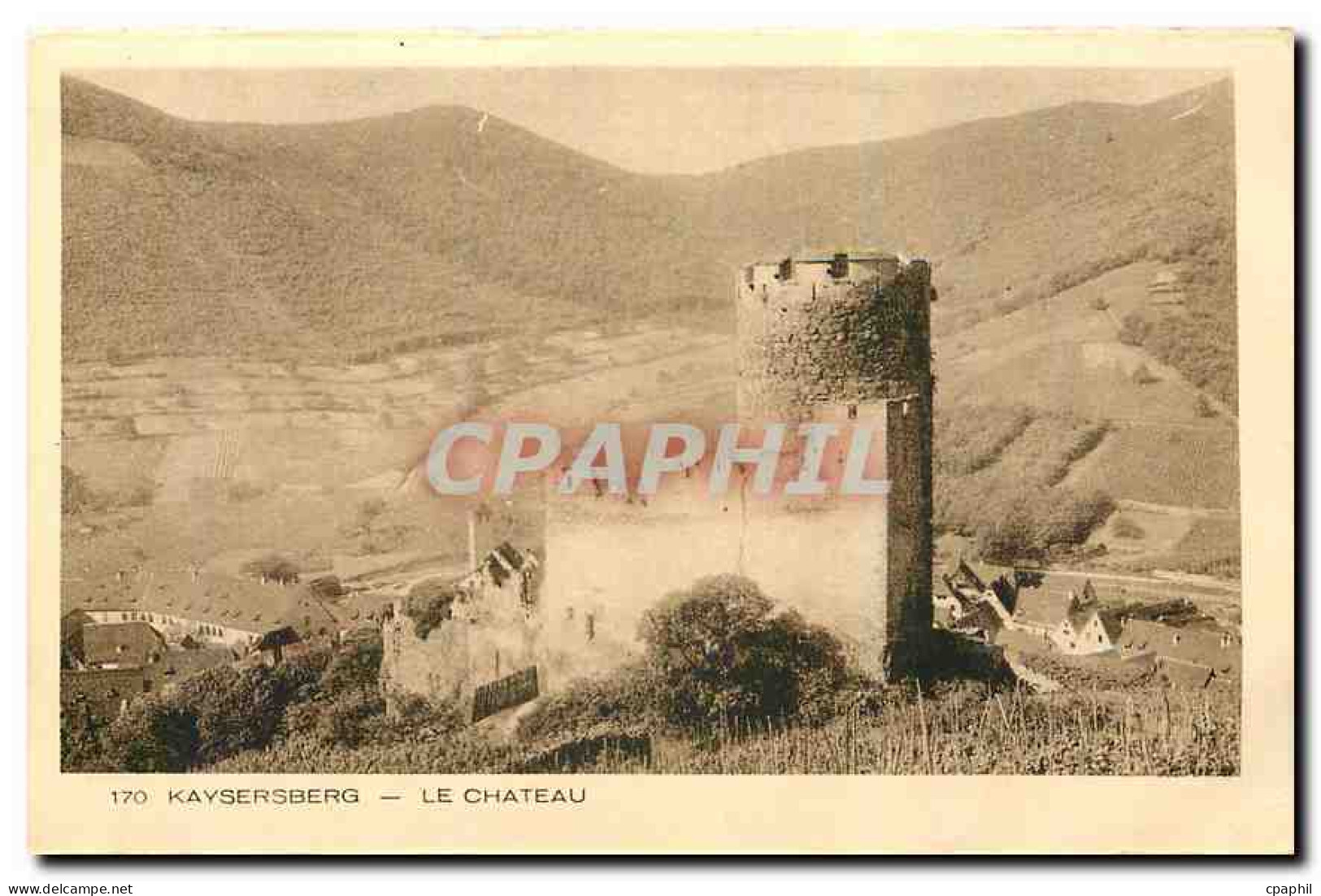 CPA Kaysersberg Le Chateau
