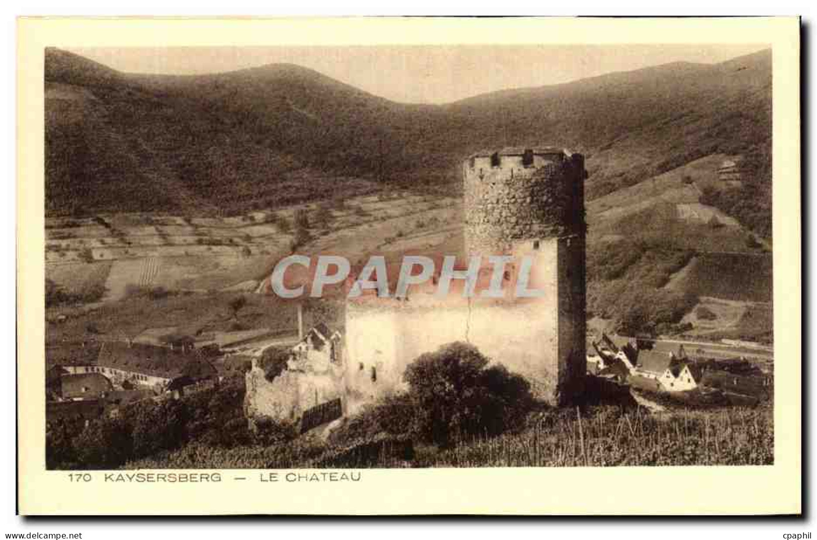 CPA Kaysersberg Le Chateau