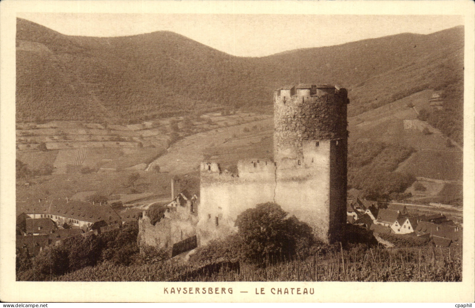 CPA Kaysersberg Le Chateau