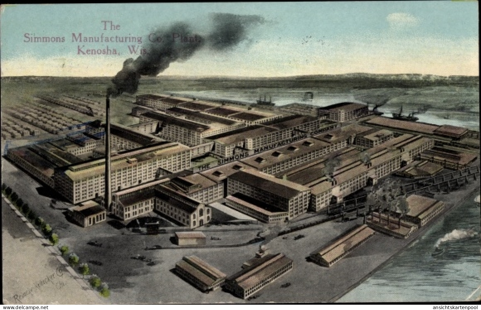 CPA Kenosha Wisconsin, The Simmons Manufacturing Co. Plant.