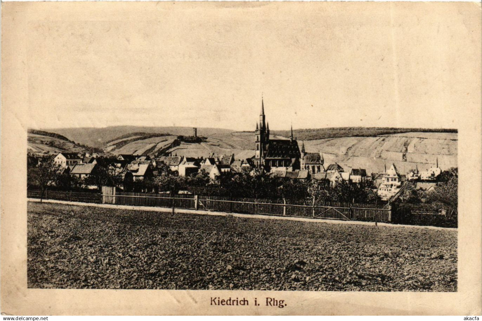 CPA Kiedrich i. Rheingau - Totalansicht GERMANY (859829)