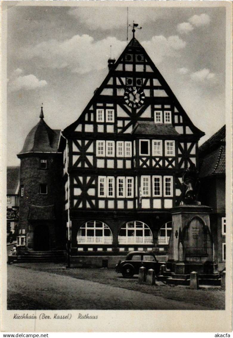 CPA Kirchhain Rathaus GERMANY (1018238)