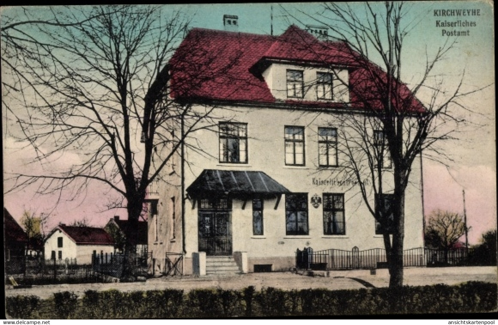 CPA Kirchweyhe Weyhe in Niedersachsen, Kaiserliches Postamt