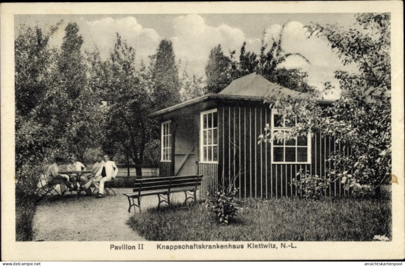 CPA Klettwitz Schipkau Brandenburg, Knappschaftskrankenhaus, Pavillon II