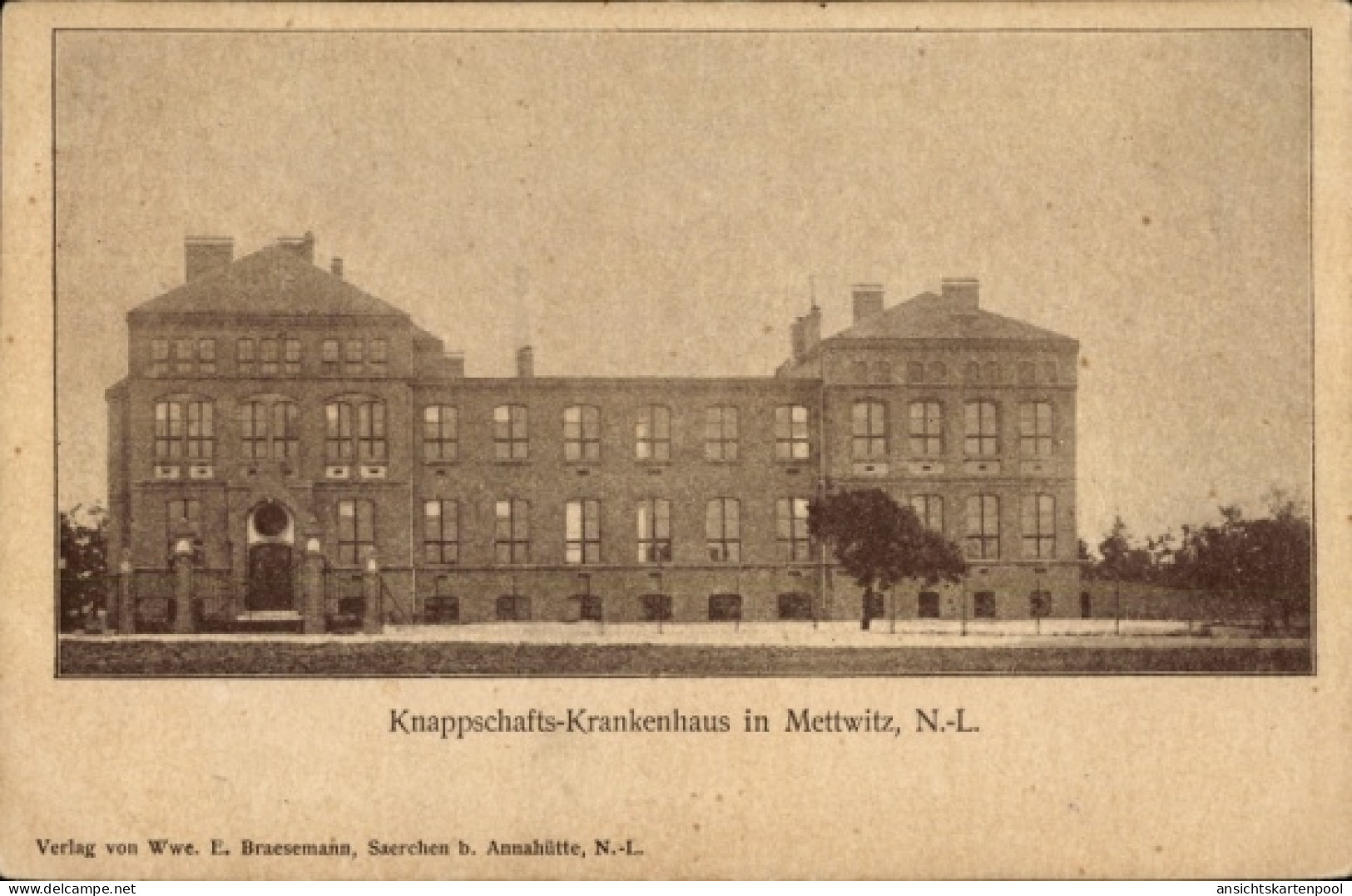 CPA Klettwitz Schipkau in der Niederlausitz, Knappschafts-Krankenhaus