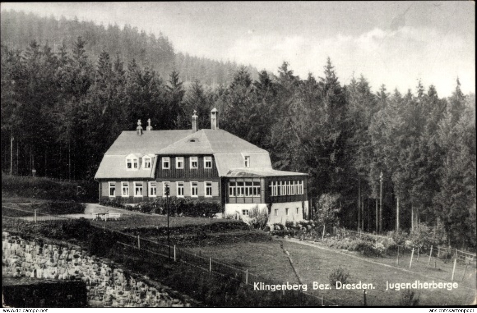 CPA Klingenberg im Erzgebirge Sachsen, Jugendherberge
