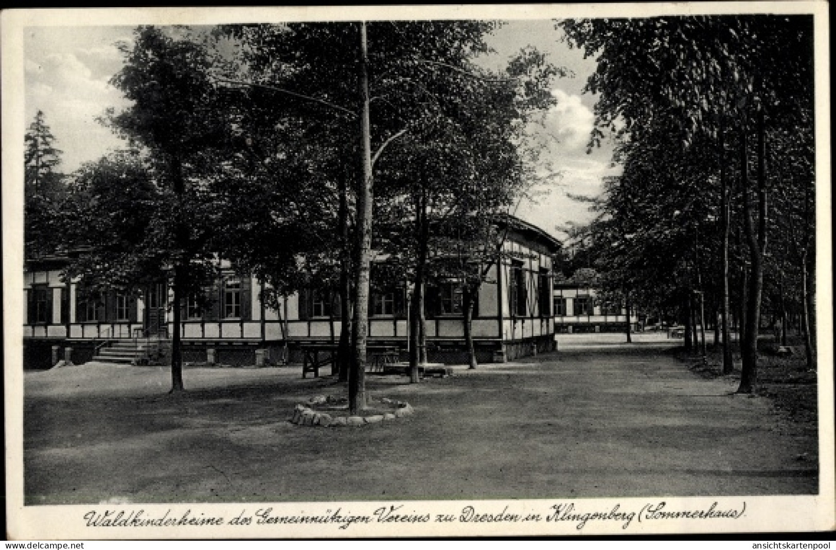 CPA Klingenberg in Sachsen, Waldkinderheime des gemeinnützigen Vereins, Sommerhaus