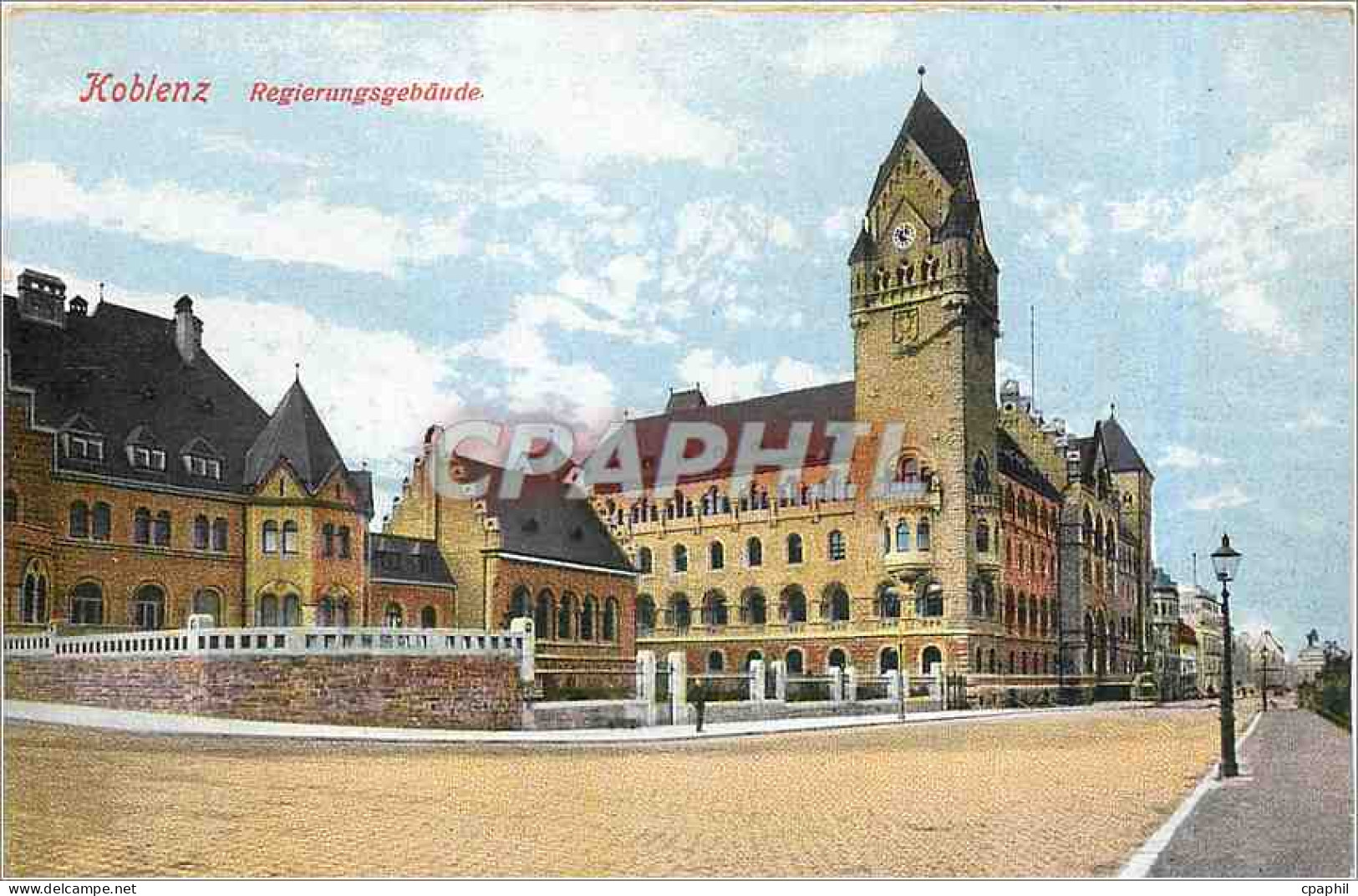 CPA Koblenz Regierungsgebaeude