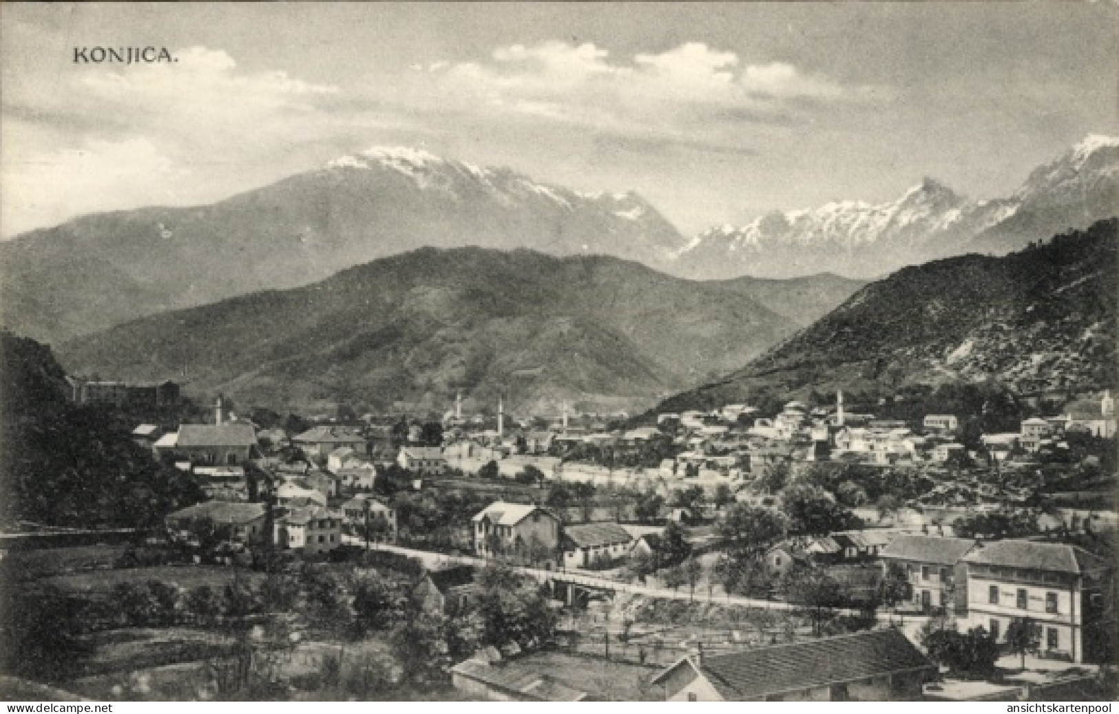 CPA Konjic Bosnien Herzegowina, Gesamtansicht