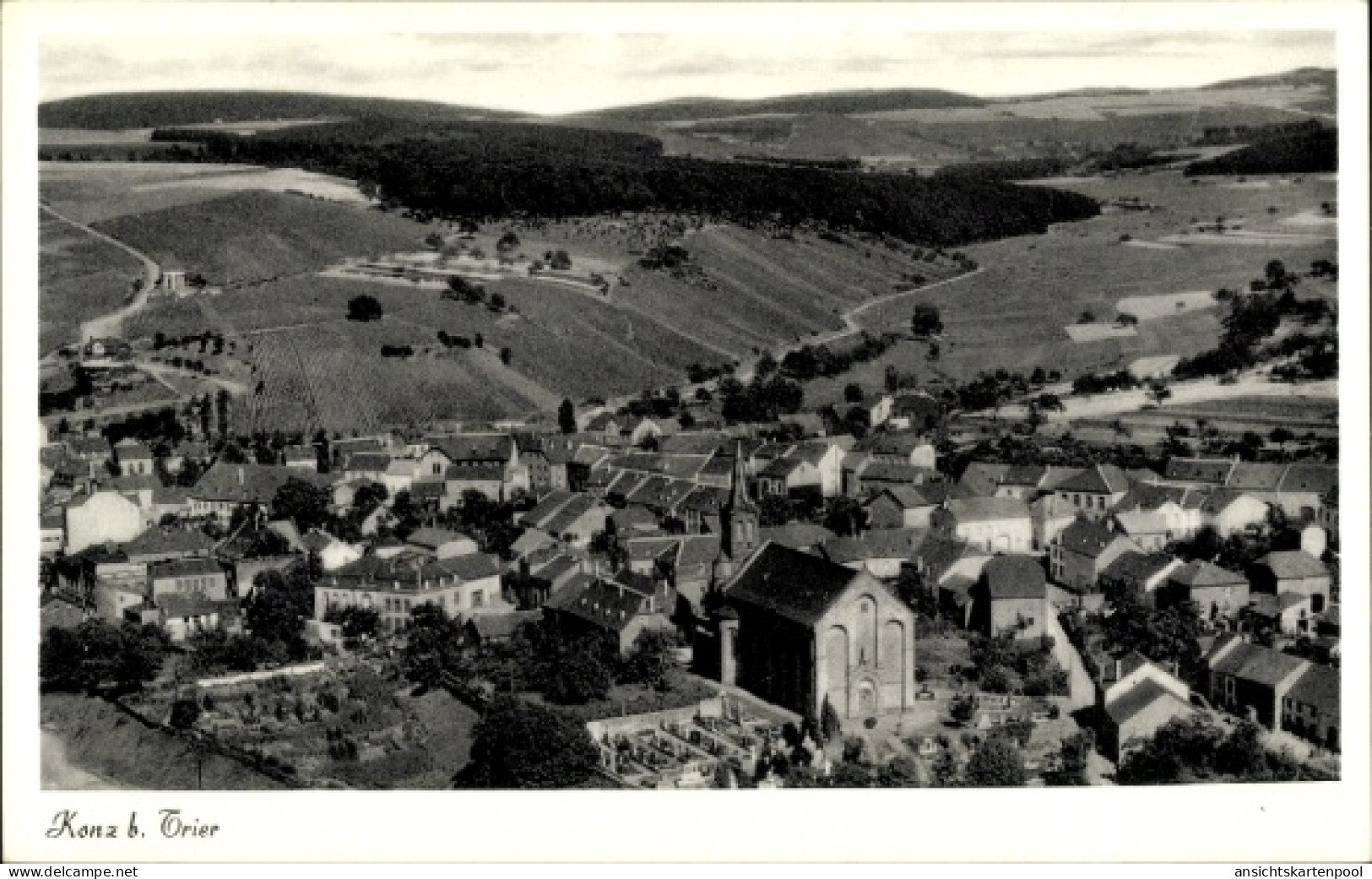 CPA Konz an der Mosel, Konz b. Trier