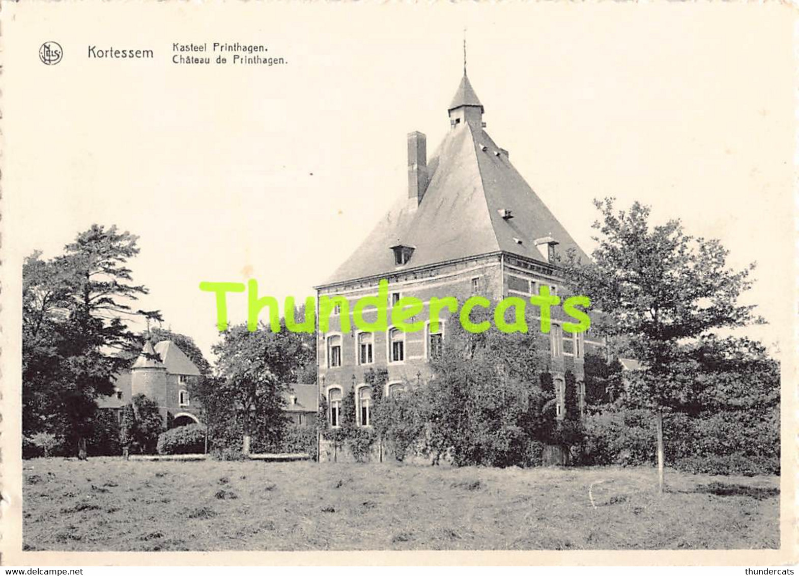 CPA KORTESSEM KASTEEL PRINTHAGEN CHATEAU