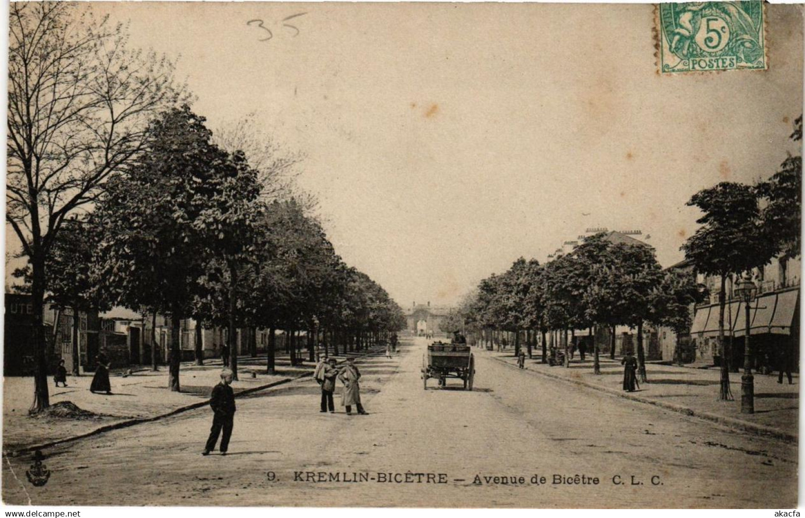 CPA KREMLIN-BICETRE Avenue de Bicetre (671969)