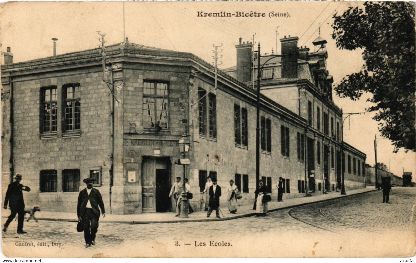 CPA Kremlin Bicetre Les Ecoles (1364246)