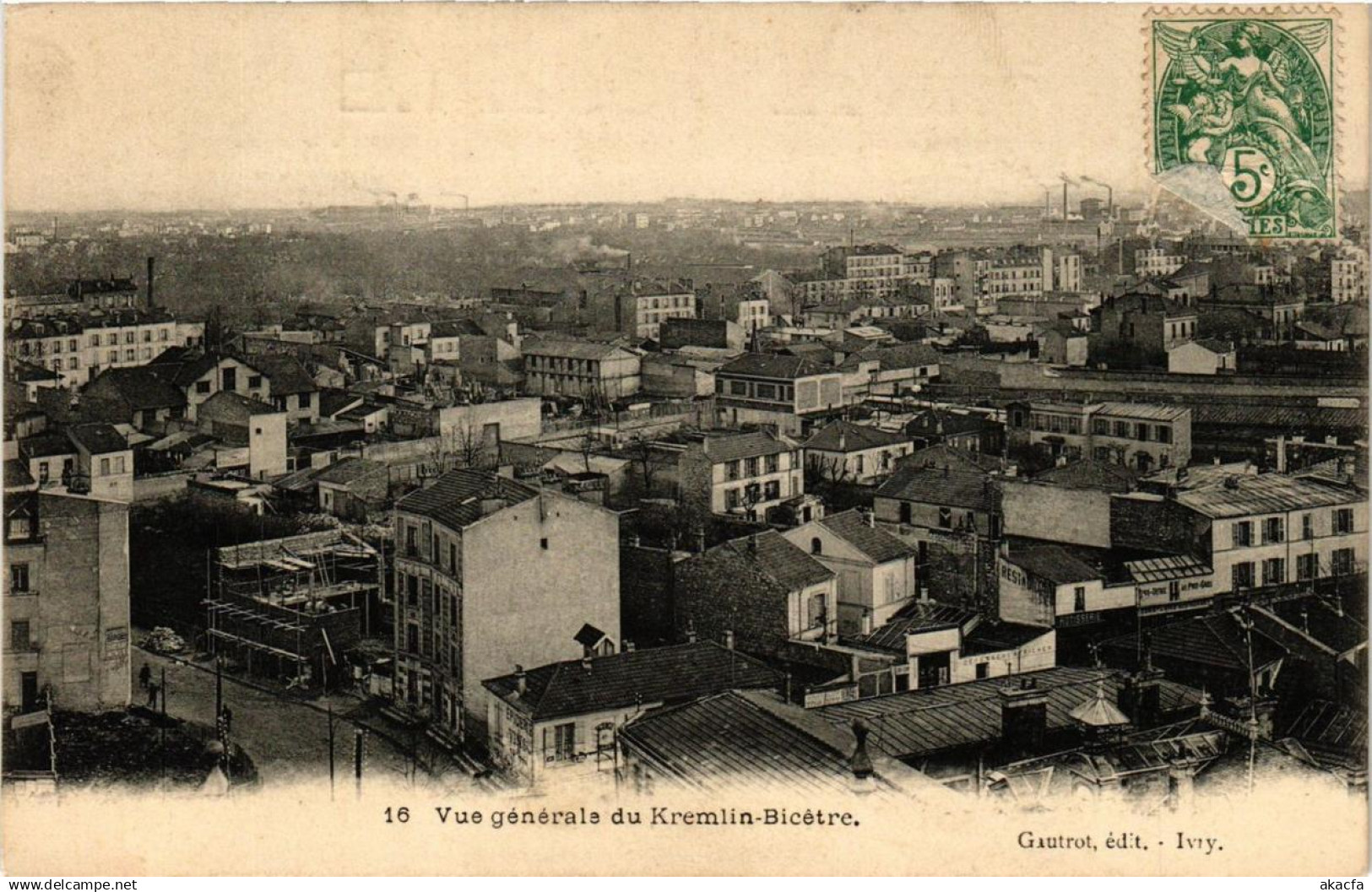 CPA KREMLIN-BICETRE Vue générale (671974)