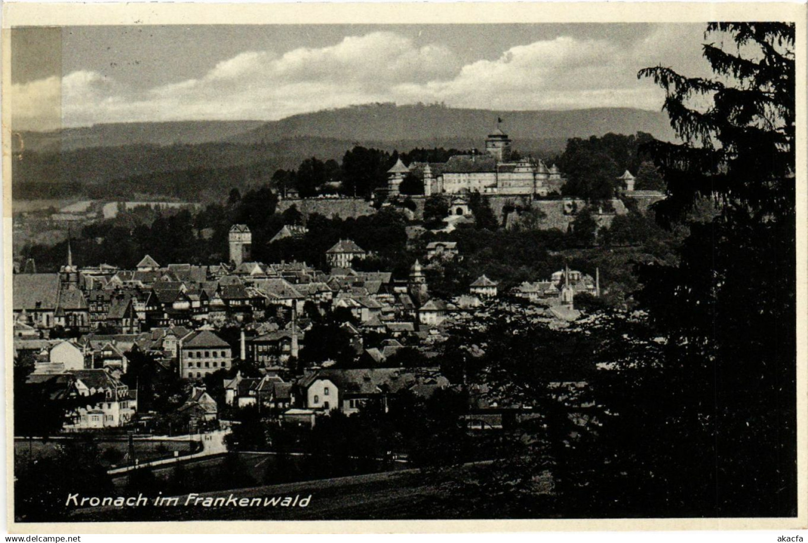CPA Kronach - Kronach im Frankenwald - Panorama GERMANY (917911)