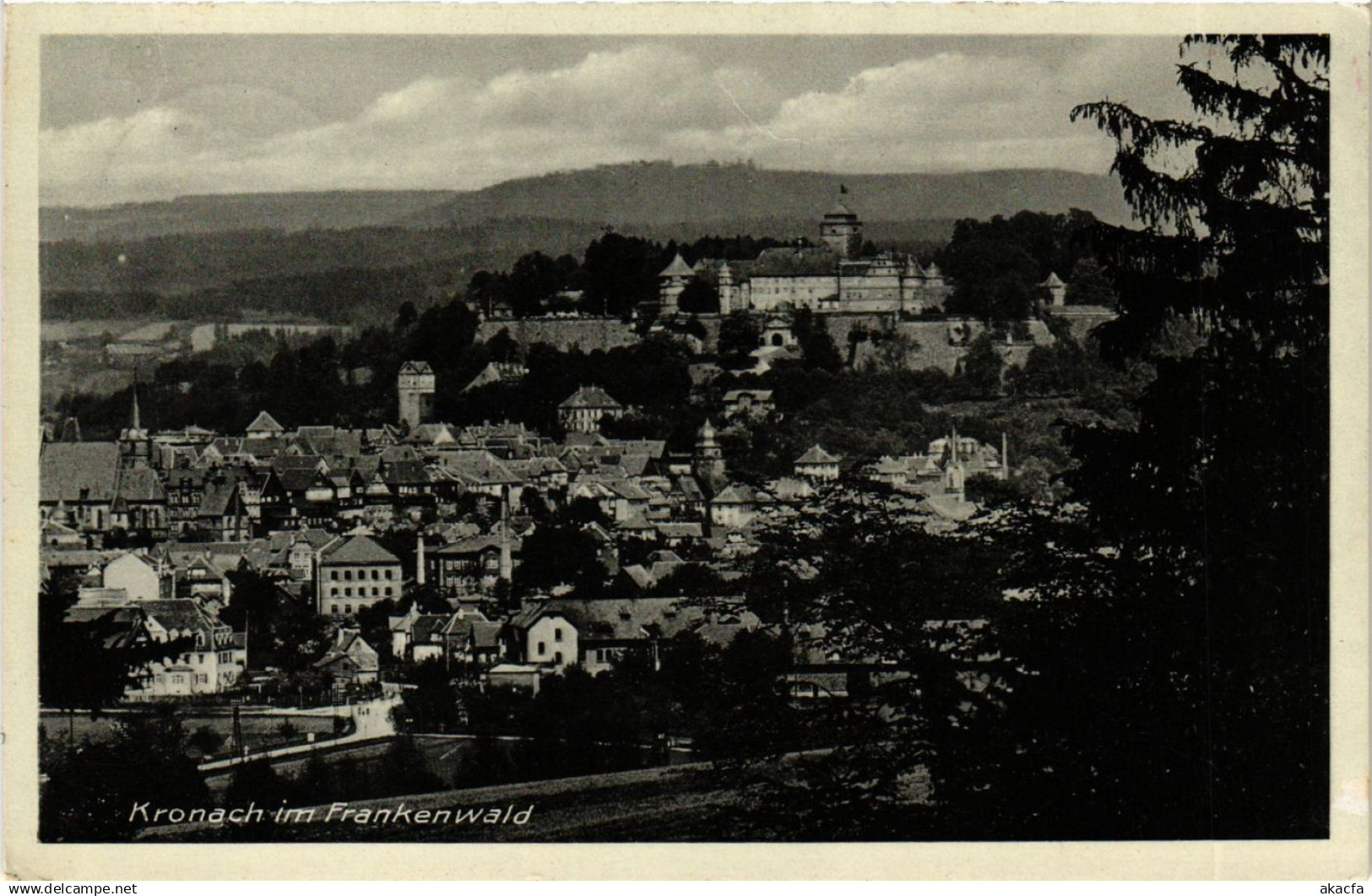 CPA Kronach - Kronach im Frankenwald - Panorama GERMANY (917913)
