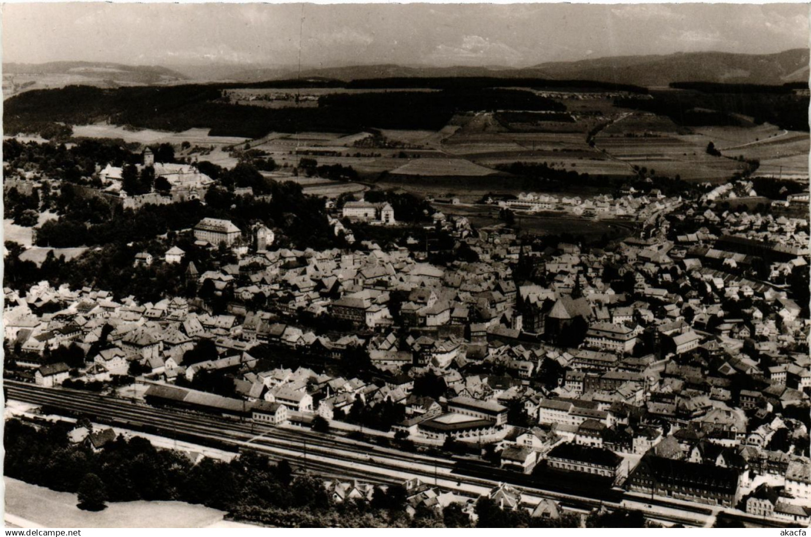 CPA Kronach - Kronach mit Feste Rosenberg GERMANY (918017)