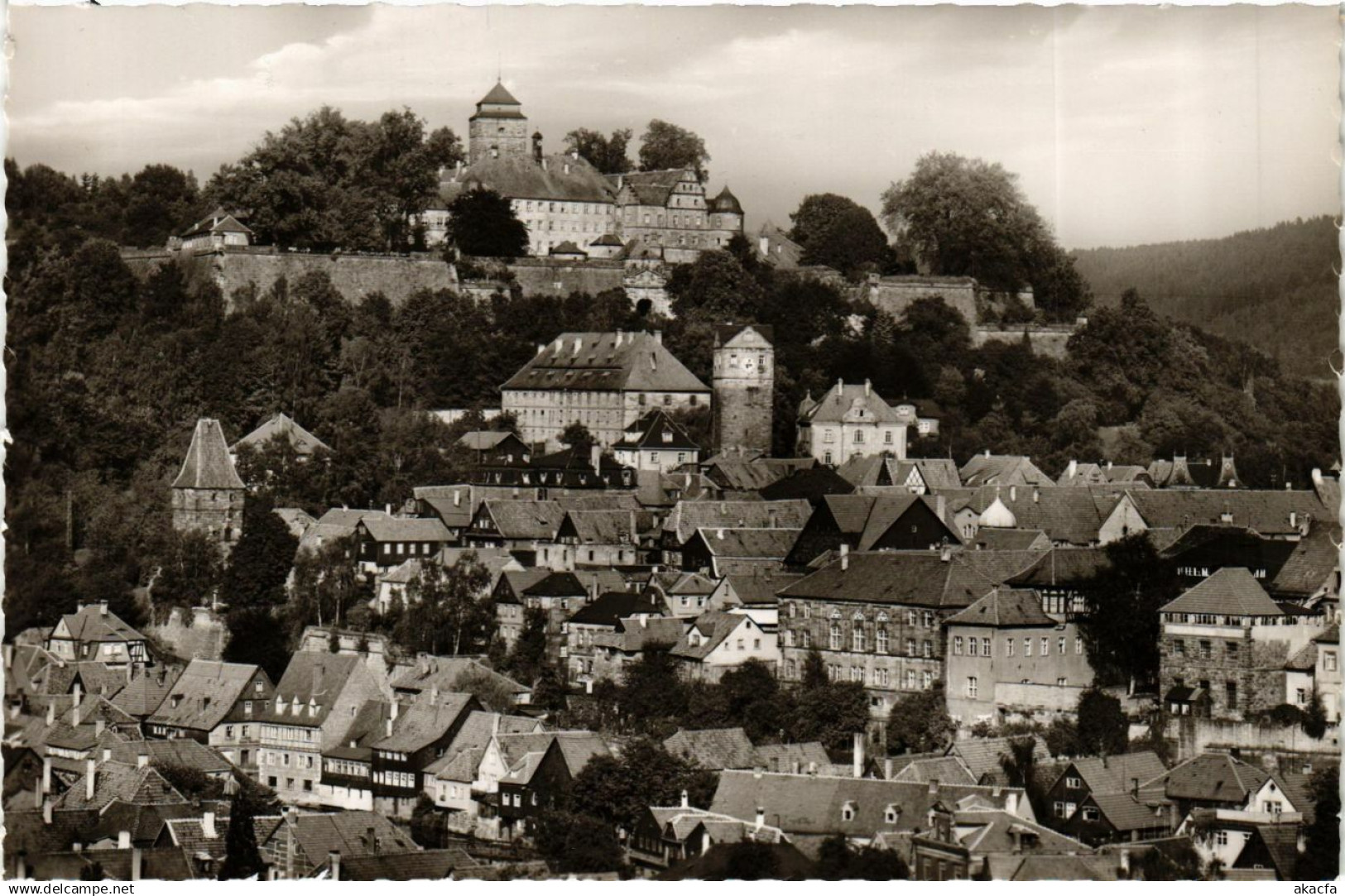 CPA Kronach - Kronach mit Veste Rosenberg GERMANY (918012)